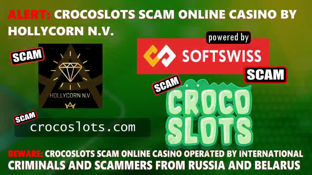 Crocoslots - softswiss scam - Casino by Softswiss